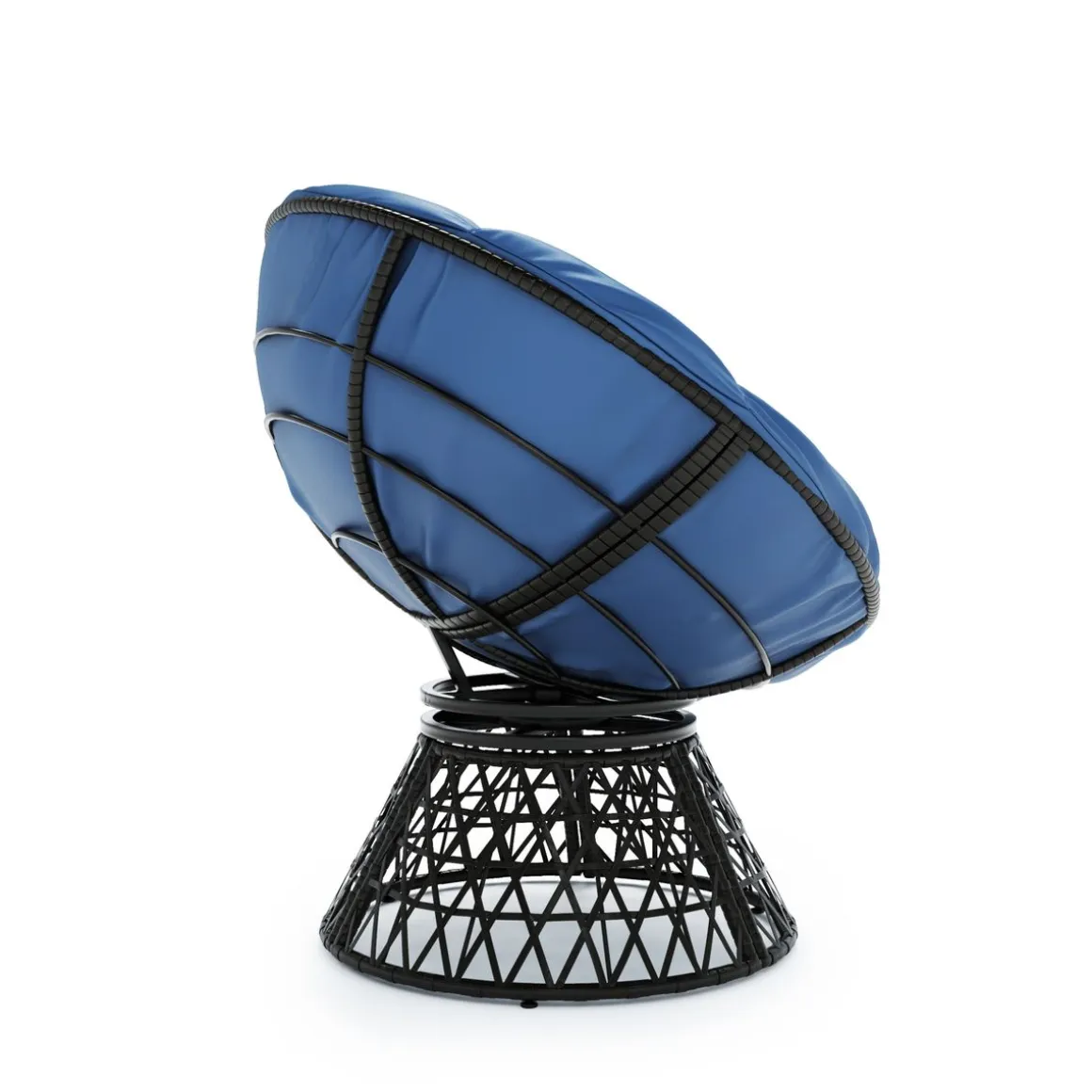 Loungesessel drehbar FOLKER blau
