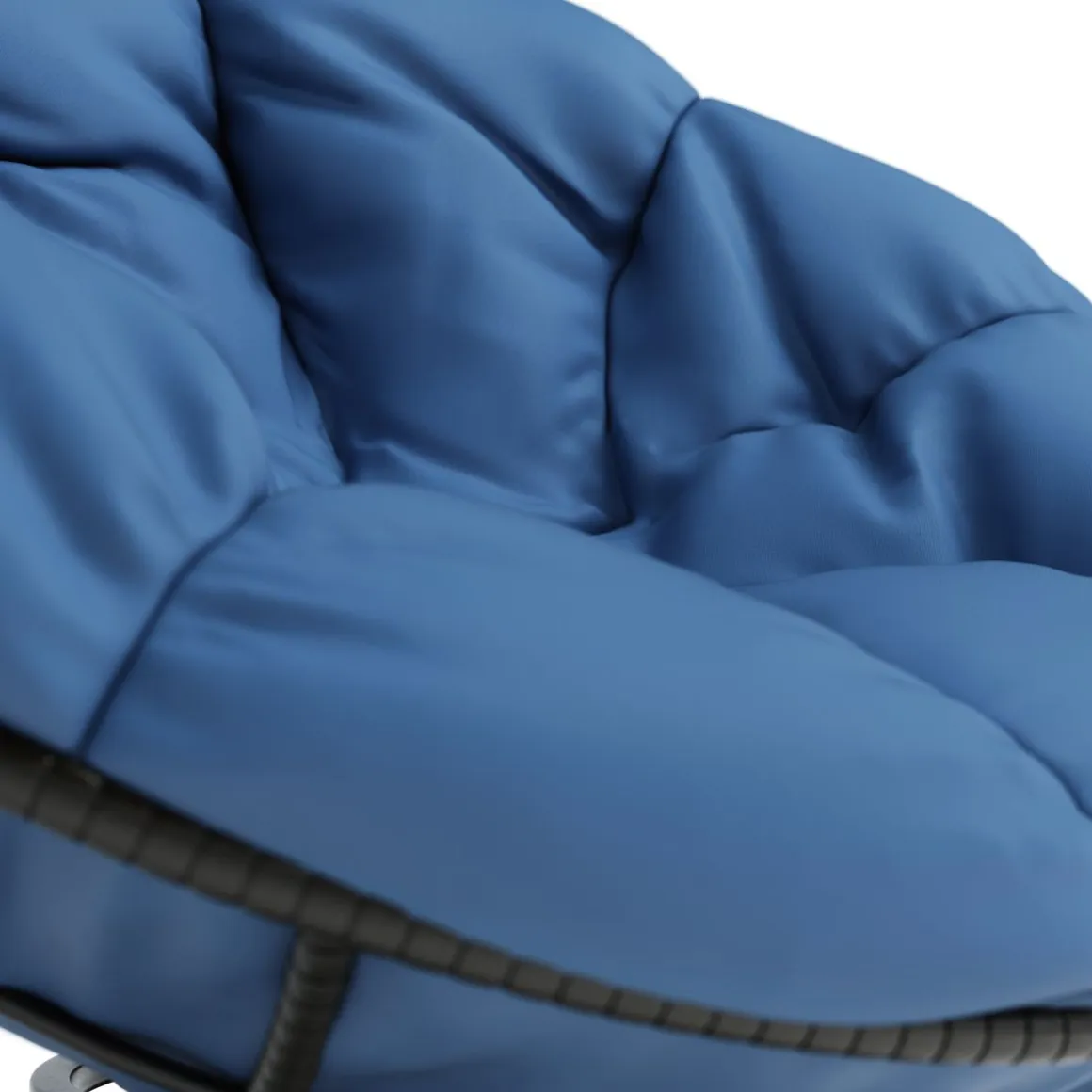Loungesessel drehbar FOLKER blau