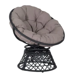 Loungesessel drehbar FOLKER grau