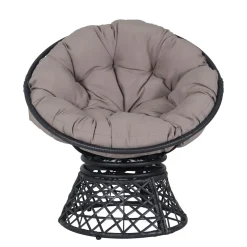 Loungesessel drehbar FOLKER grau