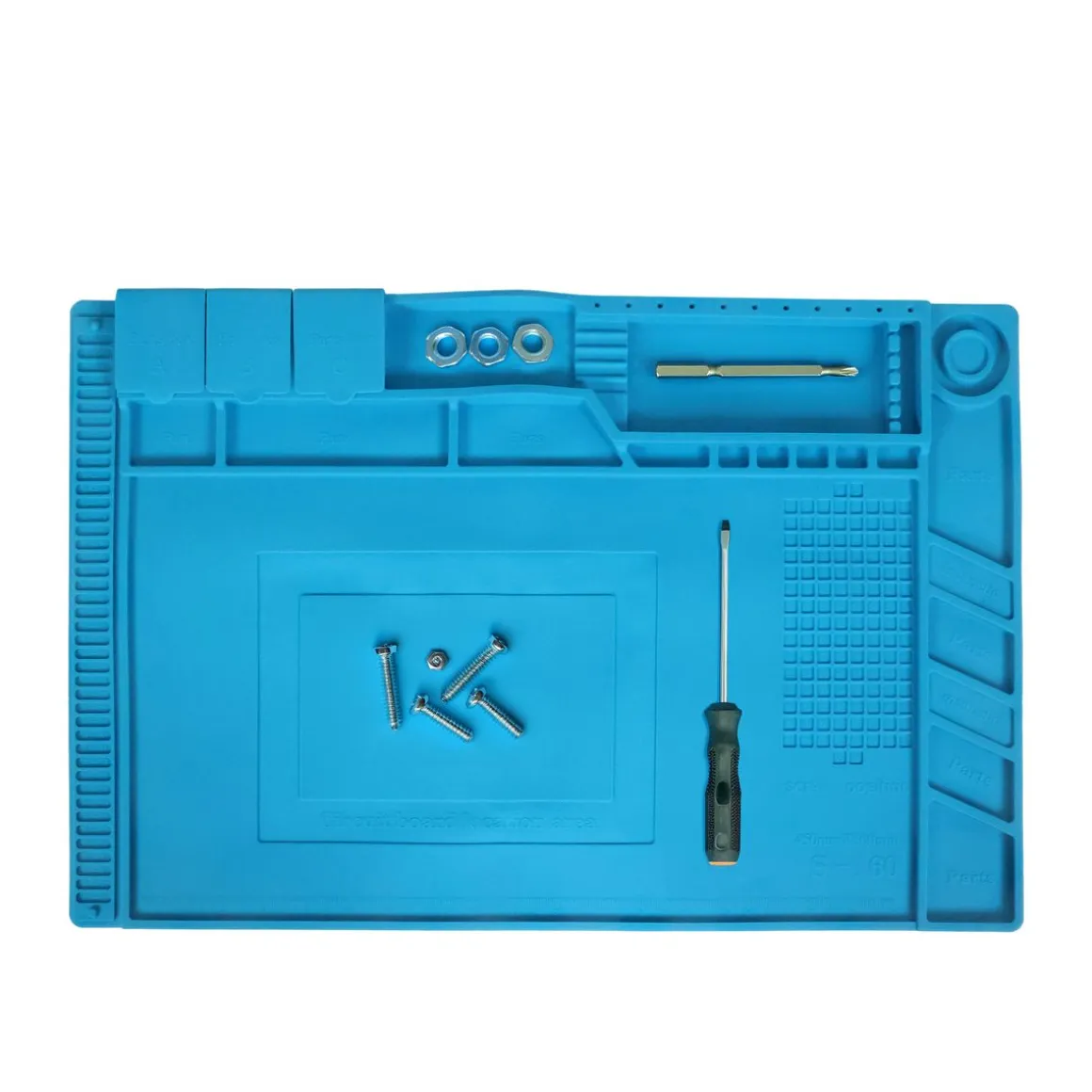 Lötmatte Silikon magnetisch 45 x 30 cm