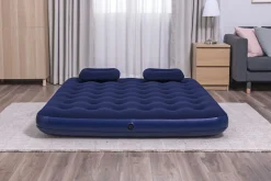 Luftbett mit Kissen Queen 203 x 152 x 22 cm