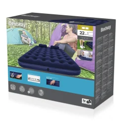 Luftbett mit Kissen Queen 203 x 152 x 22 cm