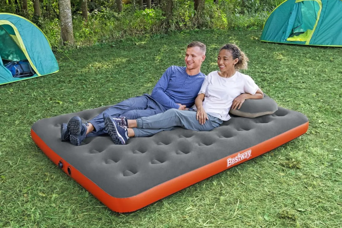 Luftbett Roll and Relax Queen 203 x 152 x 22 cm