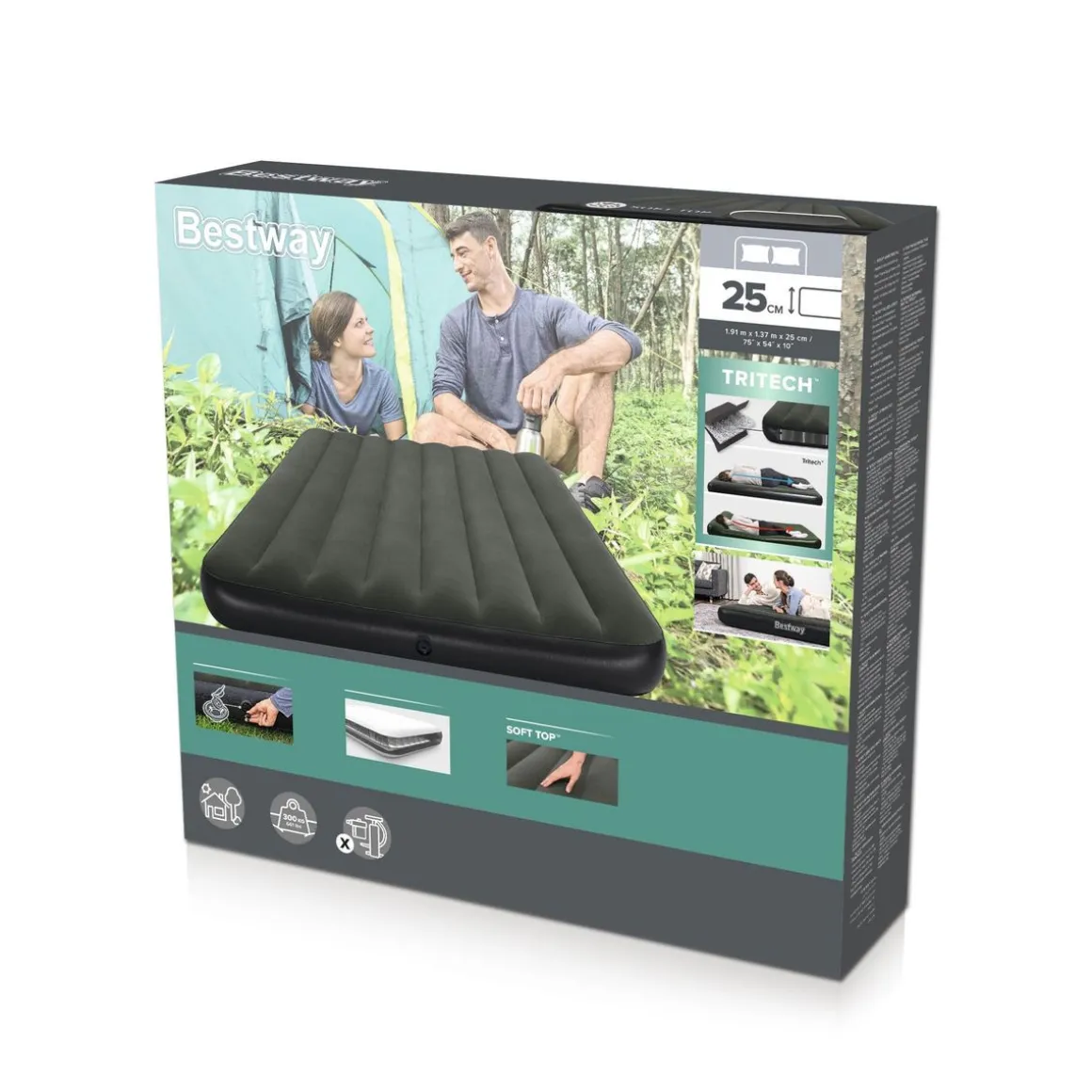 Luftbett Tritech Full 191 x 137 x 25 cm