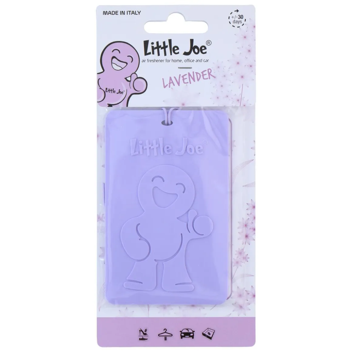 Lufterfrischer Auto 10 x 6 cm LAVENDEL