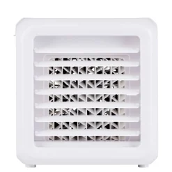 Luftkühler Mini 3 Stufen mit USB und LED weiss