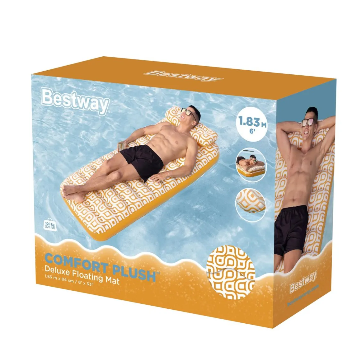 Luftmatratze Comfort Plush Deluxe 169 x 77 cm