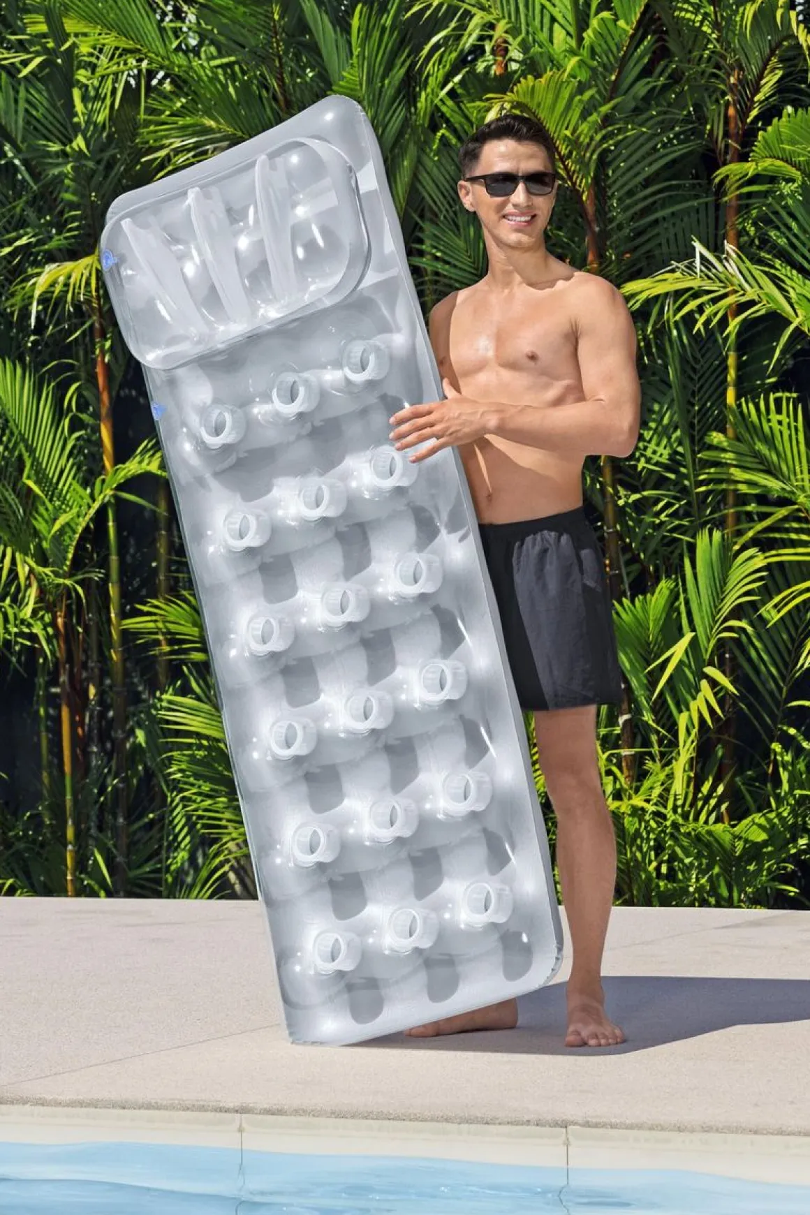 Luftmatratze Silver Deluxe 188 x 71 cm