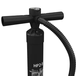 Luftpumpe Handpumpe doppeltwirkend schwarz