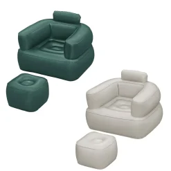 Luftsessel mit Fusshocker Comfi Cube Lounger
