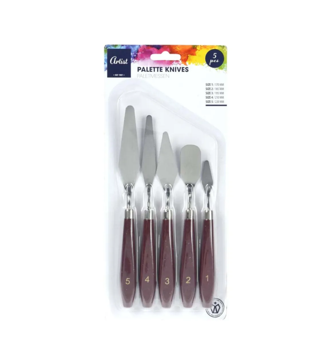 Malmesser 5er Set