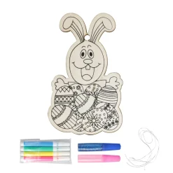 Malset Ostern Holz 7-teilig