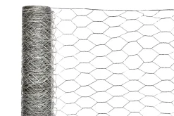 Maschendrahtzaun 3.8 cm sechseck 0.5 x 25 m