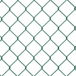 Maschendrahtzaun Komplettset grün 1 x 15 m