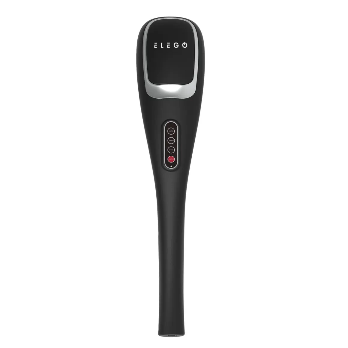 Massagegerät mit Akku 5 Aufsätze schwarz/weiss