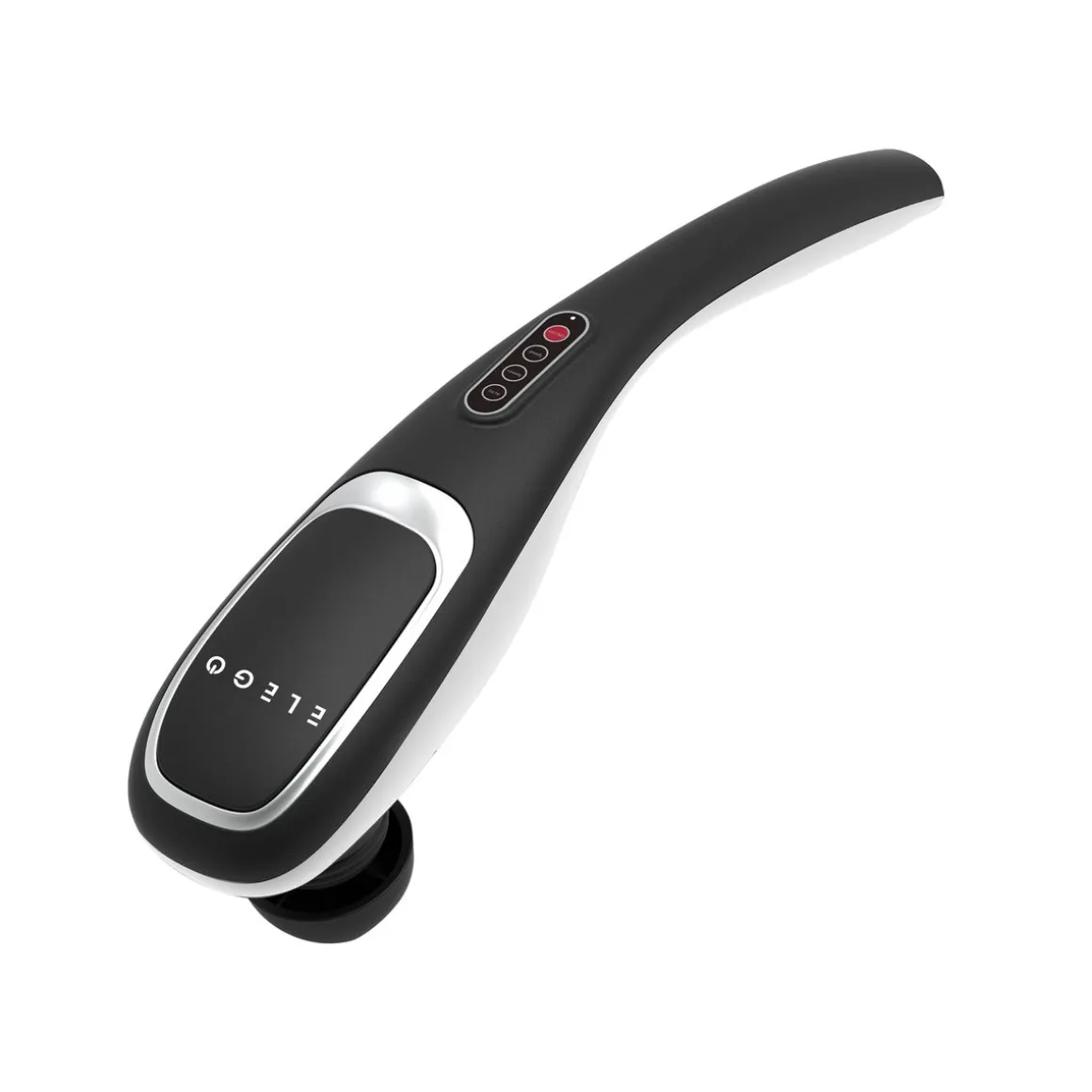 Massagegerät mit Akku 5 Aufsätze schwarz/weiss