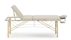 Massageliege 3-Zonen beige