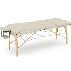 Massageliege 3-Zonen beige