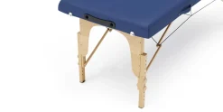 Massageliege 2-Zonen blau