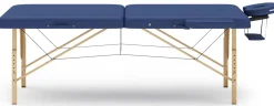 Massageliege 2-Zonen blau