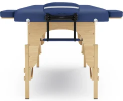 Massageliege 2-Zonen blau