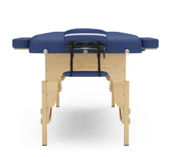 Massageliege 3-Zonen blau