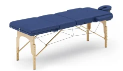 Massageliege 3-Zonen blau