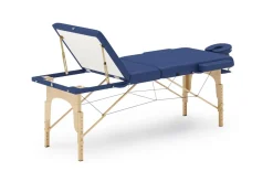 Massageliege 3-Zonen blau