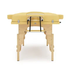 Massageliege 4-Zonen gelb