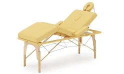 Massageliege 4-Zonen gelb