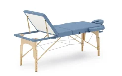 Massageliege 3-Zonen hellblau