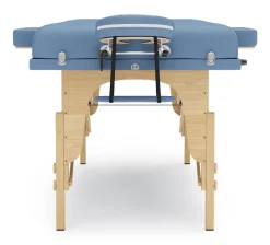 Massageliege 4-Zonen hellblau