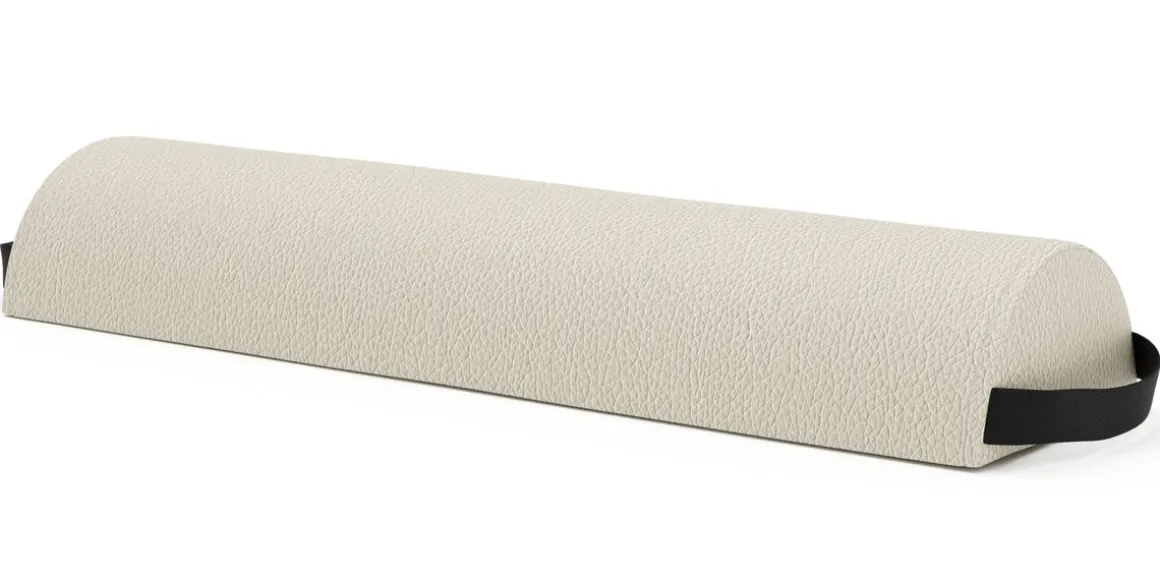 Massageliege 3-Zonen mit Lagerungsrollen beige