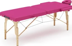 Massageliege 2-Zonen pink