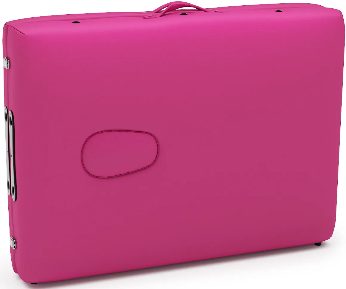 Massageliege 2-Zonen pink