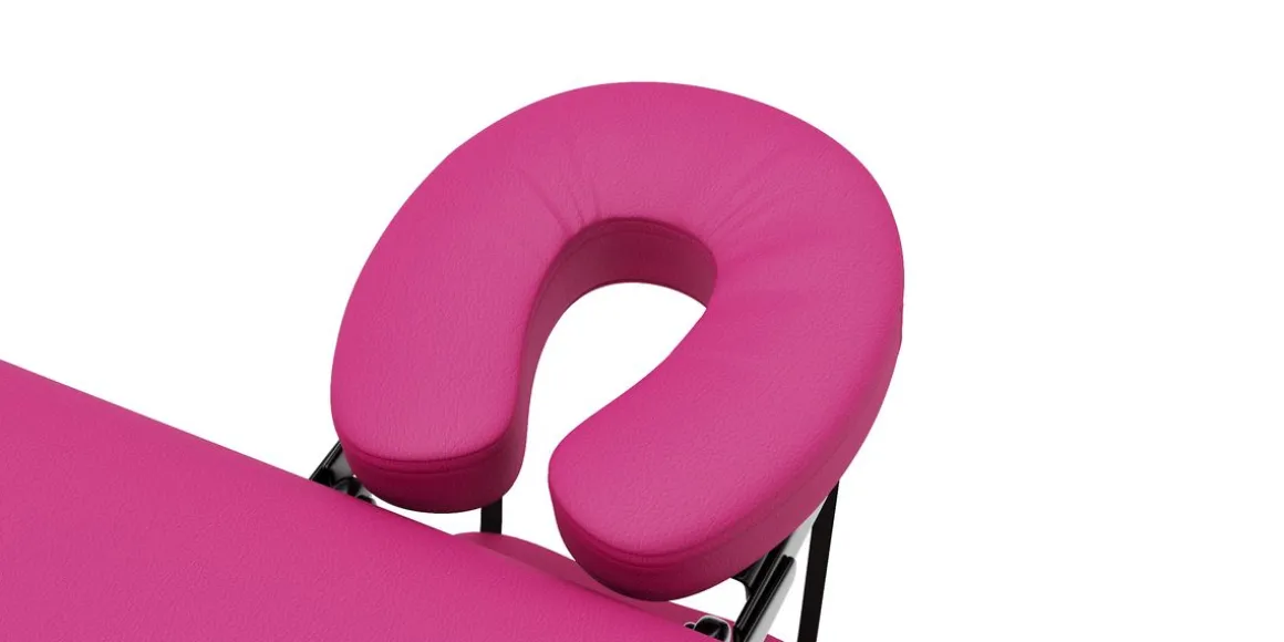 Massageliege 2-Zonen pink
