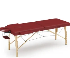 Massageliege 2-Zonen rot
