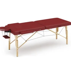 Massageliege 2-Zonen rot