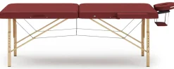 Massageliege 2-Zonen rot