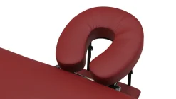 Massageliege 3-Zonen rot