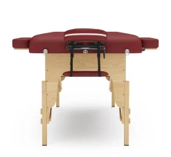 Massageliege 3-Zonen rot