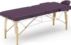 Massageliege 2-Zonen violett