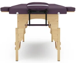 Massageliege 2-Zonen violett