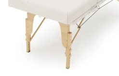 Massageliege 4-Zonen weiss