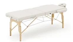 Massageliege 3-Zonen weiss