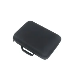 Massagepistole Doppelkopf schwarz/gold