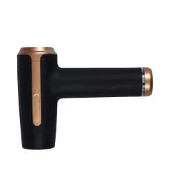 Massagepistole schwarz/gold