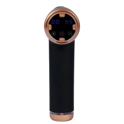 Massagepistole schwarz/gold