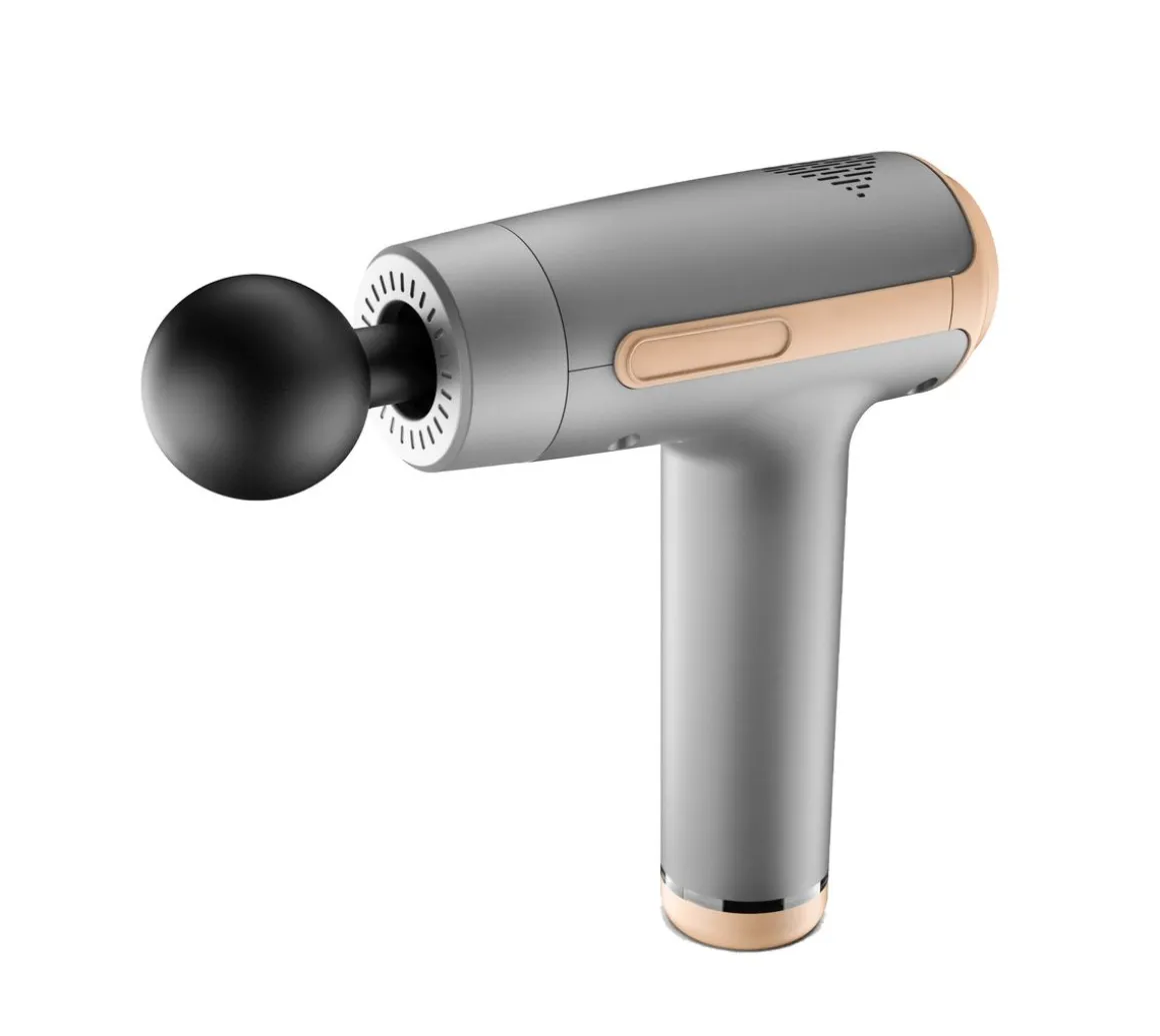 Massagepistole silber/gold